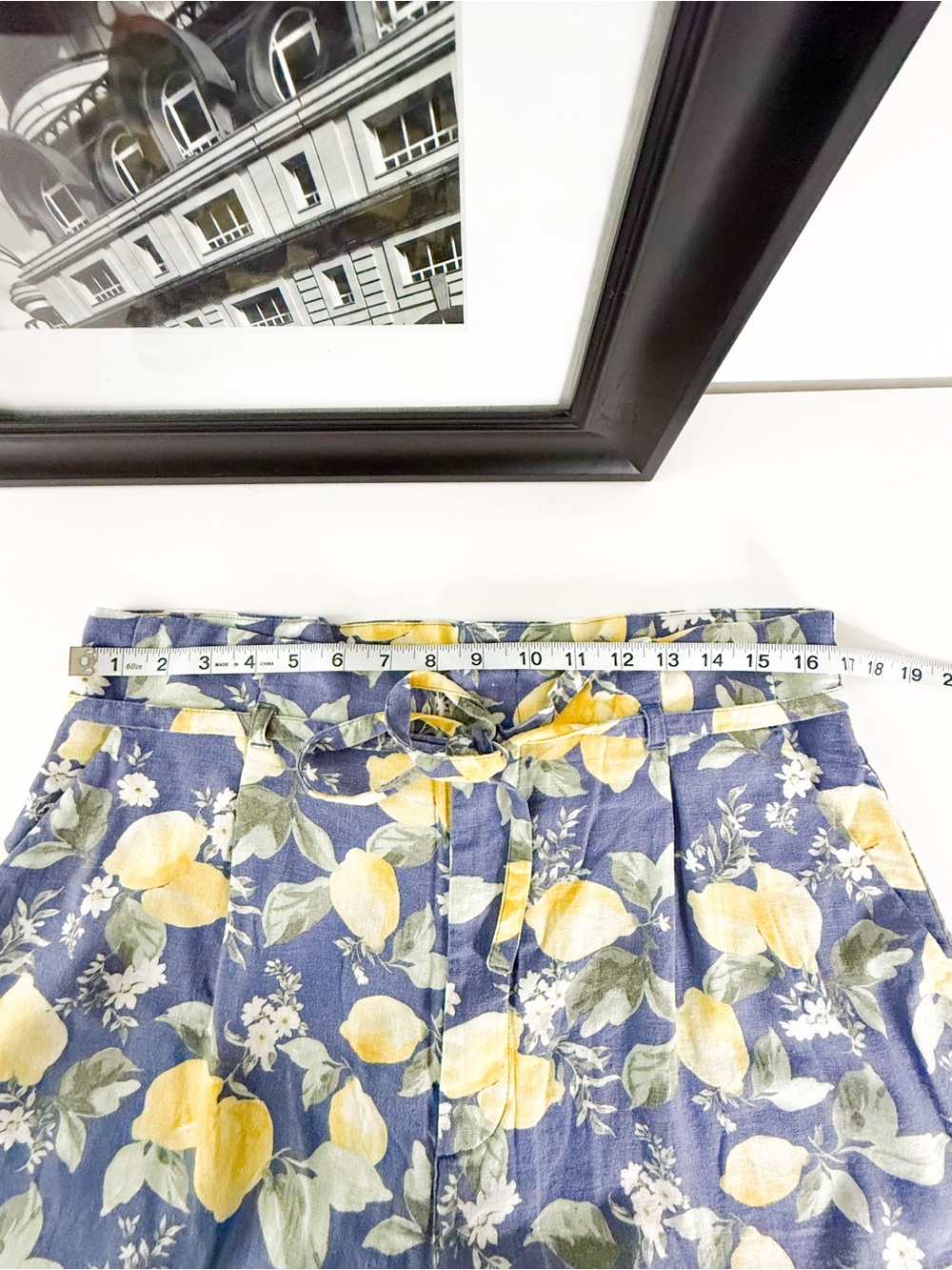 Abercrombie & Fitch Lemon Print Skort Size L - Picture 5 of 7